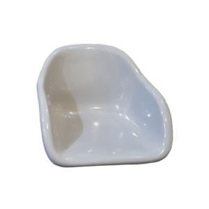 Banco concha em fibra de vidro modelo CPTM