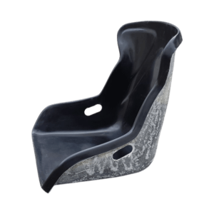 Banco concha em fibra de vidro modelo Carraro