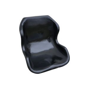 Banco concha em fibra de vidro modelo Trike